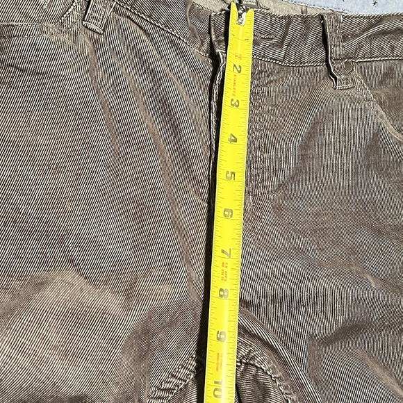 TOAD & CO Corduroy Pants Straight Leg Organic Cotton Gray Casual Women's Size 12 - Picture 16 of 16
